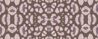 Kahverengi Panter Sanatı. Çıplak Benekli Çita. 