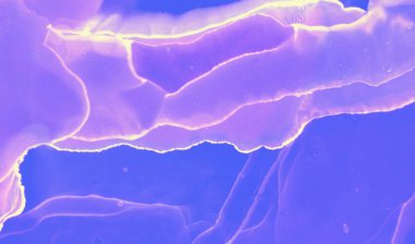 Soyut Akış Gradyanı. Mavi Fütürist Modern 