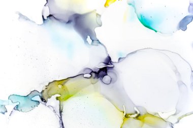 Alkol Mürekkebi lekeli doku. Renk Yıkama 