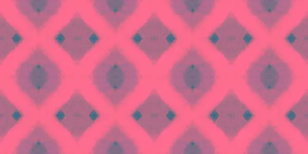 Akwarela Ikat Chevron Print. — Zdjęcie stockowe