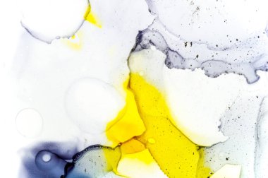 Suluboya Benekli Doku. Renk Yağı Tablosu. 