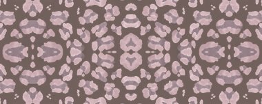 Bej rengi Panter Taklidi. Kahverengi Benekli Yabankedisi 