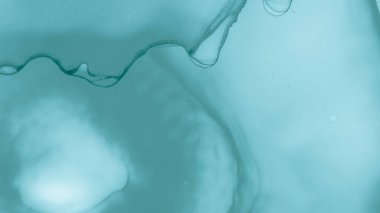 Pastel Sıvı Sıçratma. Mavi Bulut Gradyanı 