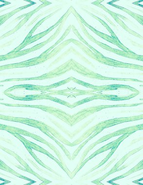 Kusursuz Zebra Süsü. Mavi Çita Yazdırma. 