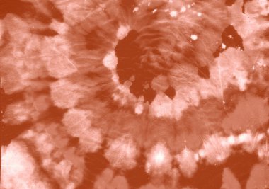 Kırmızı Boyama Modeli. Soyut Dairesel Arkaplan. 