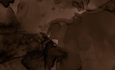 Çikolata desenli boya. Koyu Krem Arkaplanı. 