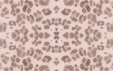 Kusursuz Leopar Taklidi. Suluboya Jaguar Kürkü 