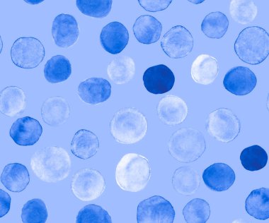 Kusursuz Daire Şablonu. Suluboya Benekleri 