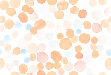 Kusursuz Daire Şablonu. Beyaz Dekoratif Lekeler 