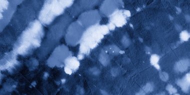 Suluboya Soyut Su. İndigo Denim Mürekkep Yağı 