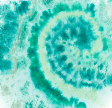 Boya sarmalı bağla. Mavi Renkli Parmak izi. Tye Dye Girdabı 