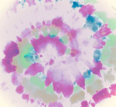 Pastel Spiral kravat boyası. Hippi Çember Tasarımı. 