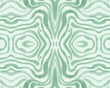 Yeşil Kusursuz Hayvan Şablonu. Moda Afrikalı 