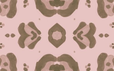 Kahverengi Ocelot Sanat. Çıplak Retro Panter Derisi 