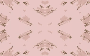 Bej rengi Ocelot sanat eserleri. Pembe Leopar Kürkü 