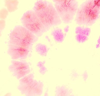 Pembe Spiral Boyama. Hippi Dairesel Arkaplan. 