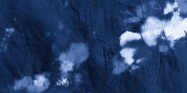 Gökyüzü Kirli Sanat Yazıcısı. Gök Buruşmuş Kağıt. Mürekkep 