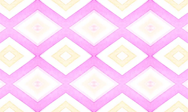 Seamless Spring Diamond Pattern. Girly Stripes — Stock Photo, Image