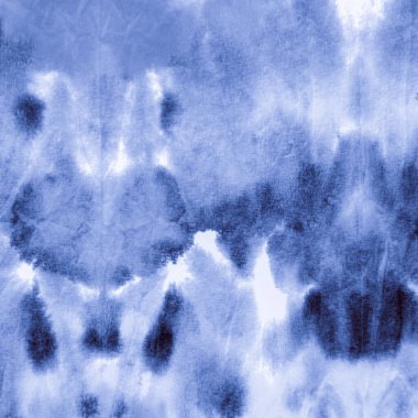 Soyut Suluboya. İndigo Denim Mürekkebi 