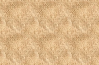 Kahverengi yün iplik. Organik Örgü Kumaşı. 