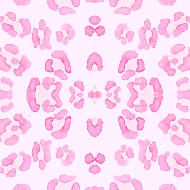 Pembe leopar deseni. Dişi Panter Derisi 
