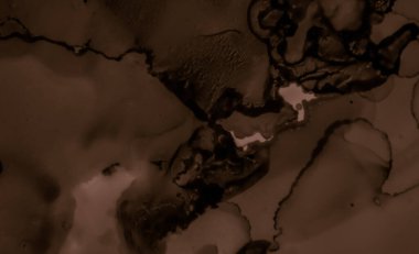 Çikolata desenli boya. Kahverengi Krema Arkaplanı. 