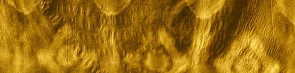Ogee Pattern. Gold Foil Tie-Dye Background.