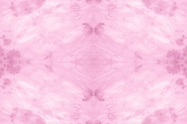 Pink Seamless Tie Dye Batik Print. Aquarelle. — Foto de Stock