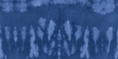 Indigo Tie Boya Çizgileri. Deniz Boyası Etnik 