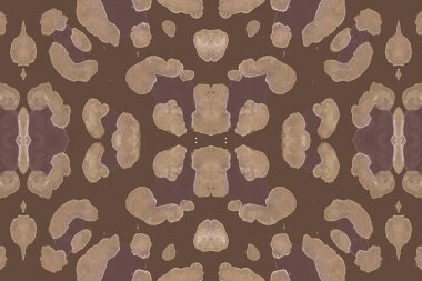 Kusursuz Leopar Taklidi. Kahverengi Kürk 