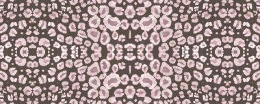 Bej Panter Sanat Eserleri. Çıplak Benekli Yabankedisi 