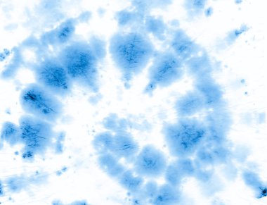 İndigo kravat boyası. Renkli Su Kalıbı. Soyut 