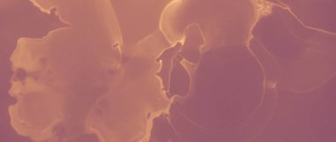 Mürekkep Altın Doku. Kahverengi Lüks Su Sıçratma. Kırmızı Sanat 