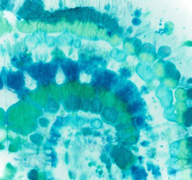 Boya sarmalı bağla. Mavi Batik Kumaş. Kravat Girdabı 