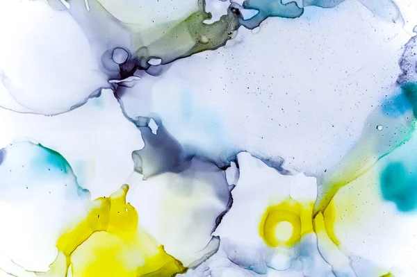 Alkol Mürekkebi lekeli doku. Renk Yağı 