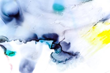 Alkol Mürekkebi lekeli desen. Renk Yağı 