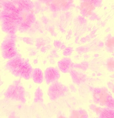 Sarı Sarmal Boyama. Hippi Dairesel Tasarımı. 