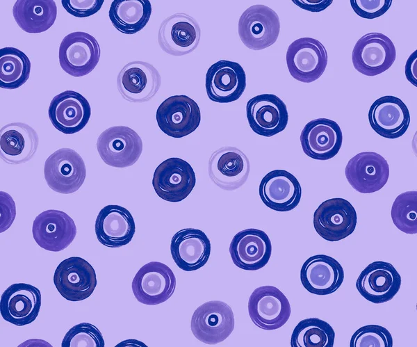 Purple Circles achtergrond. Abstracte stippen van Polka — Stockfoto