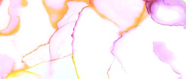 Suluboya Düz Arkaplan. Soyut Sıvı 