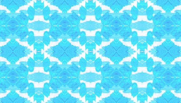 Aquarelle Zigzag Ikat Pattern. — Photo