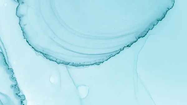 Líquido de Pastel Fluido. Humo azul moderno — Foto de Stock