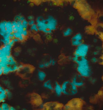 Suluboya, havalı desen. Sanat Işık Biçimi. 