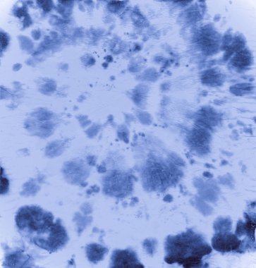 İndigo kravat boyası. Batik Cool Destern. Soyut 