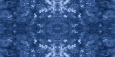 Kusursuz Denim Tie Dye Shibori baskısı. Geleneksel 