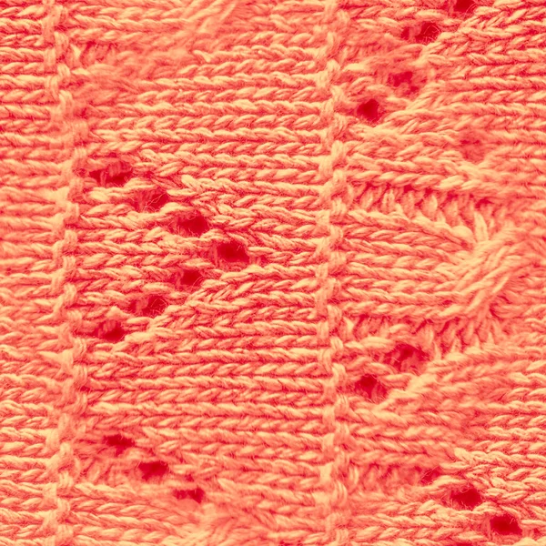 Seamless Scandinavian Knitting. Handmade Pattern. — Stock Photo, Image