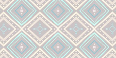 Kusursuz Etnik Süs. Soyut Ikat dokusu 