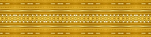 Nahtloser Gold Aztec Print. Grunge-Amerikaner — Stockfoto