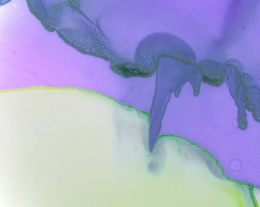 Ruhsal Sanat dokusu. Sıvı Mürekkep Yıkama Arkaplanı. 