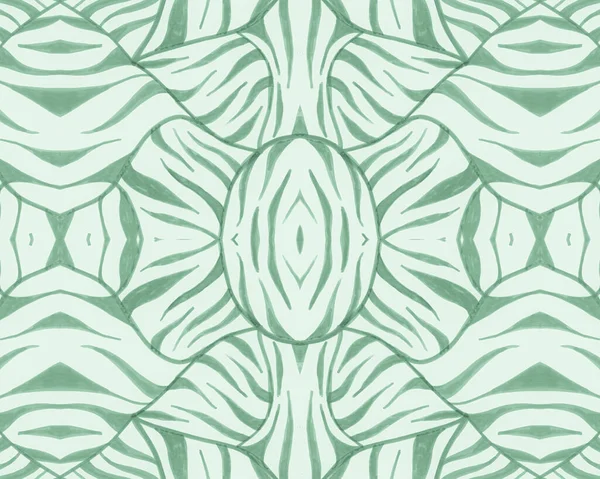 Green Seamless Animal Pattern. Abstraktes Afrika — Stockfoto