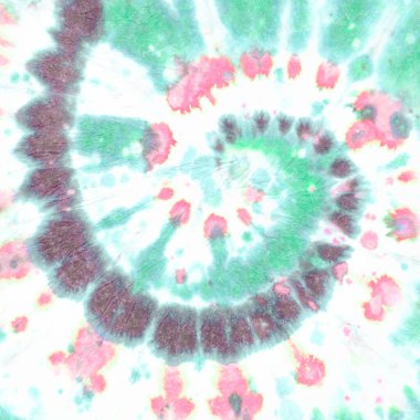 Pembe Kravat Öldür Yazdır. Renkli Hippi dokusu. 